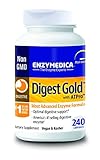 ENZYMEDICA - Digest Gold (240 Capsules) | Verdauungsenzyme zum stärken der Darmflora, Immunsystem Stärken, Bakterienkulturen für eine gesunde Verdauung gegen starke Magen & Verdauungsbeschwerden