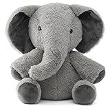 Prextex Plushlings™ Kollektion 27 cm Plüschelefant - Weicher & Kuscheliger Plüschelefant, Plüschtier