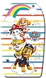 Lively Moments Hochwertiges Bodyboard 84 cm/Body Board/Surfboard/Schwimmbrett Paw Patrol Regenbogen