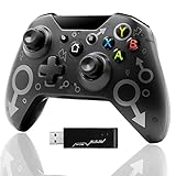 Wireless Controller für Xbox One, 2.4G Bluetooth Controller, Wireless Gamepad Joystick mit Dual Vibration für Xbox One S/Xbox One X/Xbox Series X/ PS3 / Windows7/ 8/10