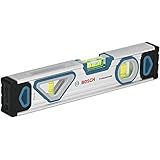 Bosch Professional Wasserwaage 25 cm mit Magnet System (rundum ablesbar, Aluminium-Gehäuse, robuste Endkappen) - Amazon Exklusiv