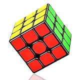 TOYESS Zauberwürfel 3x3 Speedcube, Magic Cube Puzzle Würfel Spielzeug Kinder Erwachsene & Anfänger, Schwarz