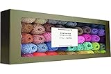 Schachenmayr Catania Amigurumi Box Pastels, 50x20g Knäuel + 1 Farbkarte, 1kg Baumwollgarn zum Stricken oder Häkeln