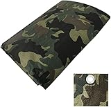 2 x 3m us Army Abdeckplane Woodland Camouflage , Gewebeplane, Bauplane, Gartenplane, Plane mit Ösen - Wasserdicht