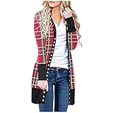 Generic Weihnachtsgeschenke Weste Damen Lang Winterjacke Trend 2022 Weihnachten Pelzmantel Fleece Weste Pufferjacke Dunkeler MäNtel Steppjacke FrüHjahr Jeans Jacken Mit Blumen(3-Mehrfarbig, 3XL)