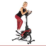 HAMMER Cross Stepper, Mix aus Crosstrainer- und Stepper-Workout, Tablet- und Smartphonehalterung, Fitness-Apps, max. Gewichtsbelastung 130 kg, 108 x 50 x 154 cm