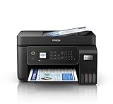 Epson EcoTank ET-4800 4-in-1 Tinten-Multifunktionsgerät (Kopierer, Scanner, Drucker, Fax, DIN A4, ADF, WiFi, Ethernet, Display, USB 2.0), großer Tintentank, hohe Reichweite, niedrige Seitenkosten