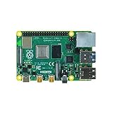 Raspberry Pi 4 Modell B Basisplatine, 2 GB, ARM-Cortex-A72, 4 x 1,50 GHz, WLAN-ac, Bluetooth 5.0, LAN, 4 x USB, 2 x Micro-HDMI