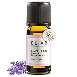 ELIXR – Lavendelöl zur Raumbeduftung, für Aromatherapie & als Massageöl – 100% naturreines ätherisches Öl aus erlesenen Lavendelblüten – zertifizierte Naturkosmetik aus Deutschland (5 ml)