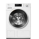 Miele WSI 863 WCS Frontlader Waschmaschine / 9 kg / automatische Dosierung - TwinDos / saubere Wäsche in 49 min - QuickPowerWash / Vernetzung / AllergoWash / 1600 U/mi, Weiß [Energieklasse A]