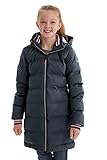 Killtec Mädchen Kow 33 Grls Qltd Ct Steppjacke mit Kapuze, marine, 152 EU