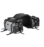 ROCKBROS Motorrad Doppel Satteltaschen Gepäckträgertaschen 100% Wasserdicht Motorradtasche Ca.62L