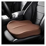 Wei li Firm Autositzerhöhung Auto Monolithic Driver Ass Booster Dwarf Travel Seat Cover Ersatzteile für Autositze (Color Name : Brown pad)