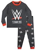 WWE Jungen Schlafanzug Grau 158