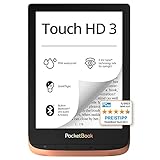 PocketBook e-Book Reader 'Touch HD 3' (16 GB Speicher; 15,24 cm (6 Zoll) E-Ink Carta Display; SMARTlight; Wi-Fi; Bluetooth) - in Spicy Copper