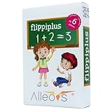 Flippiplus - Schnelles Kopfrechnen üben – Mathespiele für die Grundschule - Rechnen bis 100-1x1 Lernen Spiel - Einschulung - Schulstart - Reisespiel