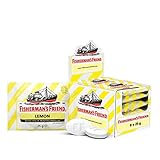 Fisherman’s Friend Lemon, Exklusive 8er Box, Zitrone und Menthol Geschmack, zuckerfrei, für frischen Atem, 8 x 25g