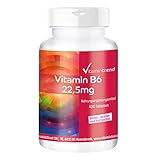 Vitamin B6 22,5mg - vegan - Großpackung - 400 Tabletten