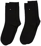 Tommy Hilfiger Damen Th Women Casual 2p Socken, Schwarz, 39-42