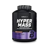 BioTechUSA Hyper Mass Trinkpulver mit Kohlenhydraten, Protein und Kreatin, hohem Ballaststoffgehalt, ohne Zuckerzusatz, 2.27 kg, Schokolade