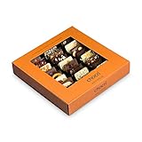 chocri 'Weltreise' - 24 Schokoladen-Täfelchen in einer Geschenkbox - handbestreut mit Zutaten aus verschiedenen Regionen der Welt - Fairtrade-Kakao - perfektes Geschenk für Frauen und Männer, für die Mama und für die Eltern, zur Hochzeit oder zum Geburtstag - 165g