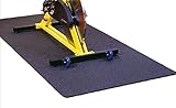 Wehncke Uni Sportmatte Unterlegmatte Floor Protect, anthrazit, 60 x 120 x 0,7 cm, 24923