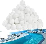 Filterbälle 700g Pool Filterballs für Sandfilteranlage Poolreiniger, Ersetzen 25kg Filtersand Filtersand für Schwimmbad Filterpumpe