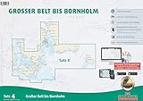 Sportbootkarten Satz 4: Großer Belt bis Bornholm (Ausgabe 2019): Kostenlose Yacht Navigator-App inkl. Jahreslizenz der digitalen Karten für PC, Tablet ... 133 Hafenpläne. Inklusive Revierführer