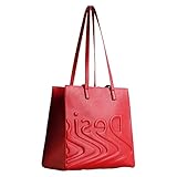 Desigual Damen-Tasche Psico Logo Amerlo V 22waxp32, rot, Einheitsgröße