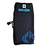 Circle One Bodyboard-Reisetasche (Rucksack-Stil) – für bis zu 3 Boards, Rot