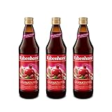 Rabenhorst Granatapfel Muttersaft BIO, 3er Pack (3 x 700 ml)