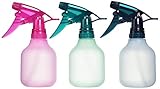 Professionelle Sprühflaschen klein - 200ml für Pflanzen, Blumen und Friseurbedarf - Leere Sprühflasche (Grün, Lila und Pink)