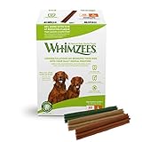 WHIMZEES Natürliche Getreidefreie Zahnpflegesnacks, Kaustangen für Hunde, Monats-Packung, Stix, Gr. L, 30 Stück