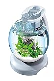 Tetra Waterfall Duo-Aquarium Globus, 6,8 l, Weiß