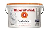 Alpinaweiß Seidenlatex 5 Liter seidenglänzend