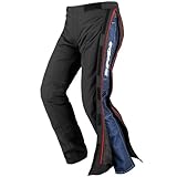 Spidi Motorrad regen Hose Superstorm H2OUT, Schwarz/Blau, Größe XL