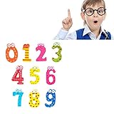 Factorys Playing Boy Vorschule, Schule, Holzzahlen, Kindermathematik für Set, Kinder, magnetische Bildung (Multicolor, One Size)