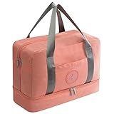 Kaxich Sporttasche Trocken Nass Trennung Schwimmtasche Wasserdicht Reisetasche Badetasche Waschtasche für Fitnessstudio, Pool, Strand, Urlaub, Reise, Outdoor Sport