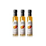 GLOSA MARINA 3er Paket *NARANJA* Crema Balsámica de Naranja - Balsamico Gourmet Essig Creme Orange (3 x 250ml)