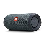 JBL Flip Essential 2 Bluetooth Box in Schwarz – Wasserdichter, portabler Lautsprecher mit herausragendem Sound – Bis zu 10 Stunden kabellos Musik abspielen