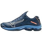 Mizuno Unisex Wave Lightning Z7 Handballschuhe, Darkdenim White Bluejasper, 37 EU