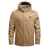 Winter Windbreaker Warme Bomberjacke Outdoor Einfarbig Steppmantel Steppjacke Wintermantel Mit Stehkragen Herren Jacke Übergangsjacke Sportjacke Hoody Jacke Winterjacke Leicht Outdoorjacke