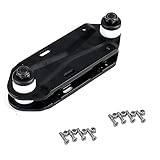 Jojomino Waterborne Rail Adapter Surfskate Truck Passt auf Jedes Board - Carve & Cruise Wie EIN Surfboard,Rail Adapter,Schwarz