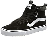 Vans Damen Filmore Hi Vansguard Sneaker, Wildleder Schwarz Weiß, 39 EU