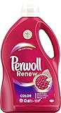 Perwoll Renew Color (50 Waschladungen), Waschmittel für Farben, Feinwaschmittel stärkt die Fasern und verbessert die Farbintensität, intensive Frische