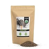 Chia Samen schwarz (500g), Chiasamen 100% natürlich, ohne Zusätze, für Frühstück als Topping und für Pudding