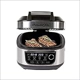 Mediashop PowerXL Multicooker – 12-in-1 Kocher mit Air Fryer Funktion – zum Braten, Kochen, Frittieren und als Elektrogrill – inkl. spülmaschinenfestem Zubehör