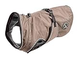 HUNTER UPPSALA Hundemantel, wasserabweisend, reflektierend, 50, taupe