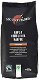 Mount Hagen Röstkaffee gemahlen 100 % Papua Neuguinea, FairTrade (1 x 500 g) - Bio