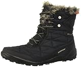 Columbia Minx Shorty 3 Winterstiefel für Damen, Schwarz (Black x Pebble), 38 EU